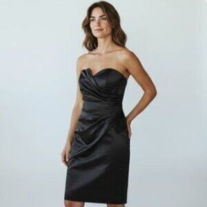 Soffia Tolli - Black Event/Cocktail Dress Size 4 - China
